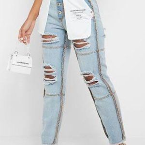 Maniere De Voir inside out jeans